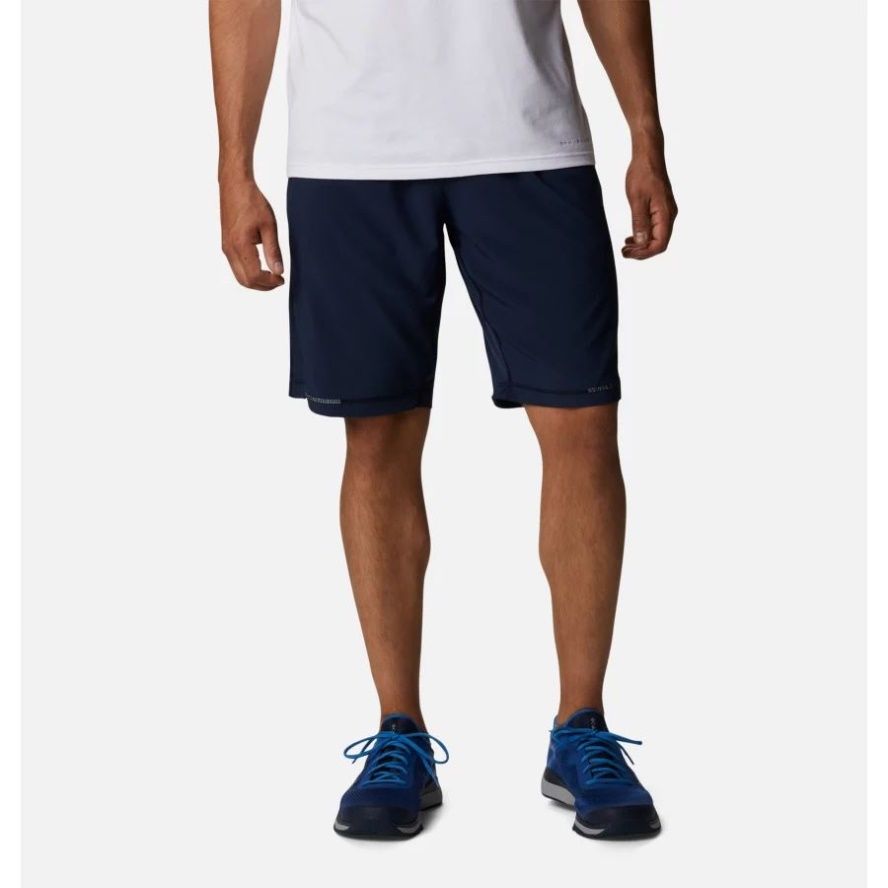 Collegiate Navy Men's Stealth Camp Active Short Columbia Sale