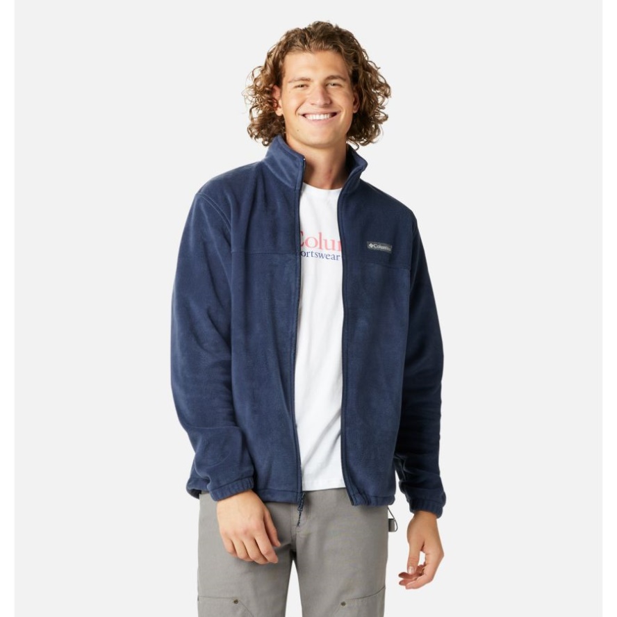 Collegiate Navy Men's Steens Mountain 2.0 Full Zip Fleece Jacket Columbia Sale