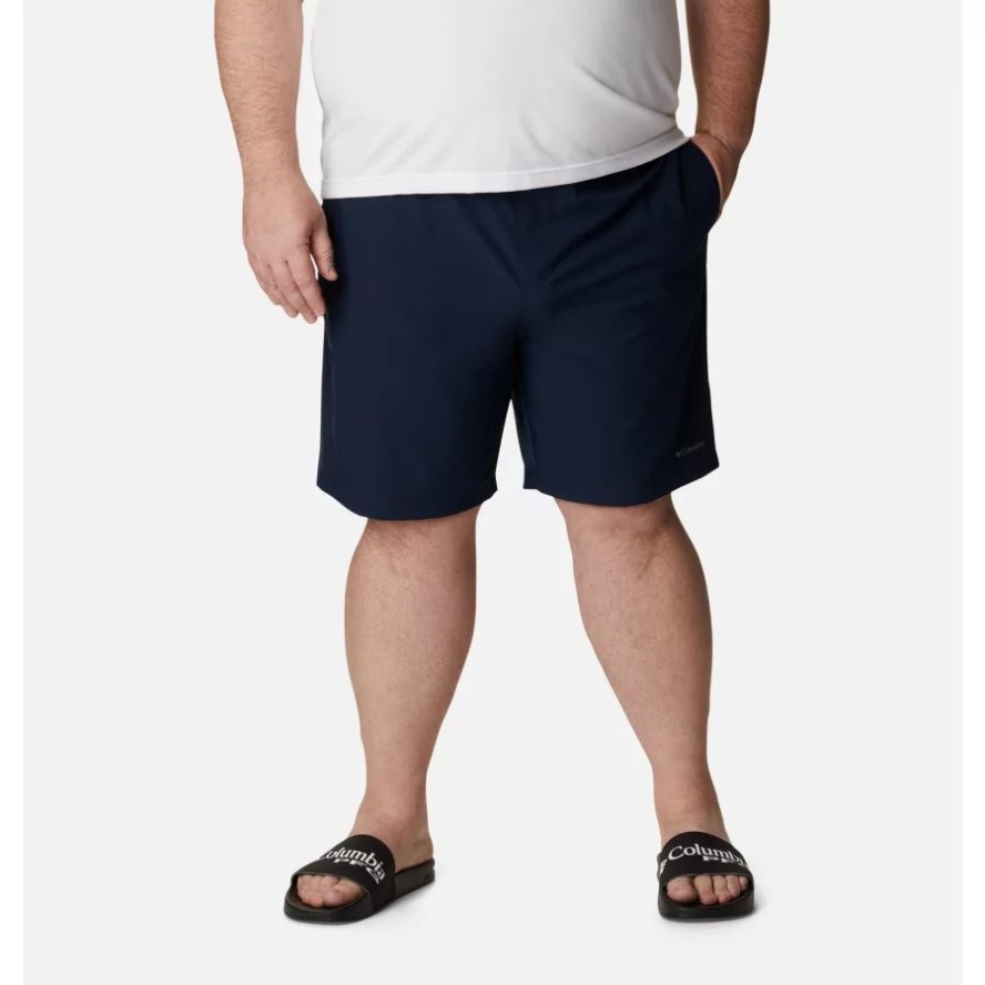 Collegiate Navy Men's Summertide Stretch Shorts Big Columbia Sale
