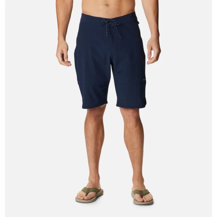 Collegiate Navy/White Men's Bagby Multisport Shorts Columbia Sale