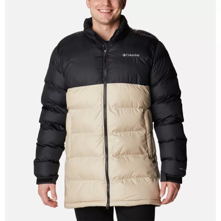 Columbia Sale Ancient Fossil/Black Men's Pike Lake Mid Insulated Jacket