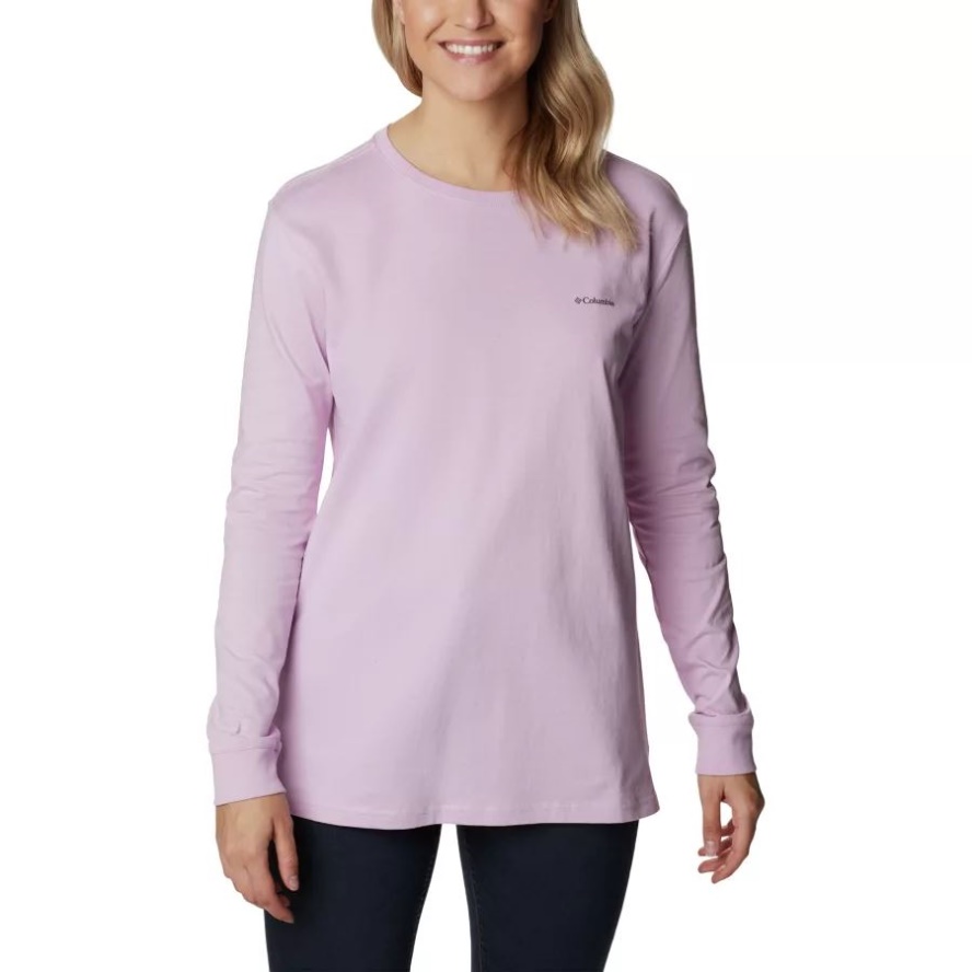 Columbia Sale Aura/Outdoor Park Women's North Cascades Back Graphic Long Sleeve T-Shirt