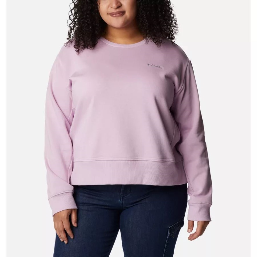 Columbia Sale Aura Women's Columbia Sale Lodge Crew IV Sweatshirt Plus Size