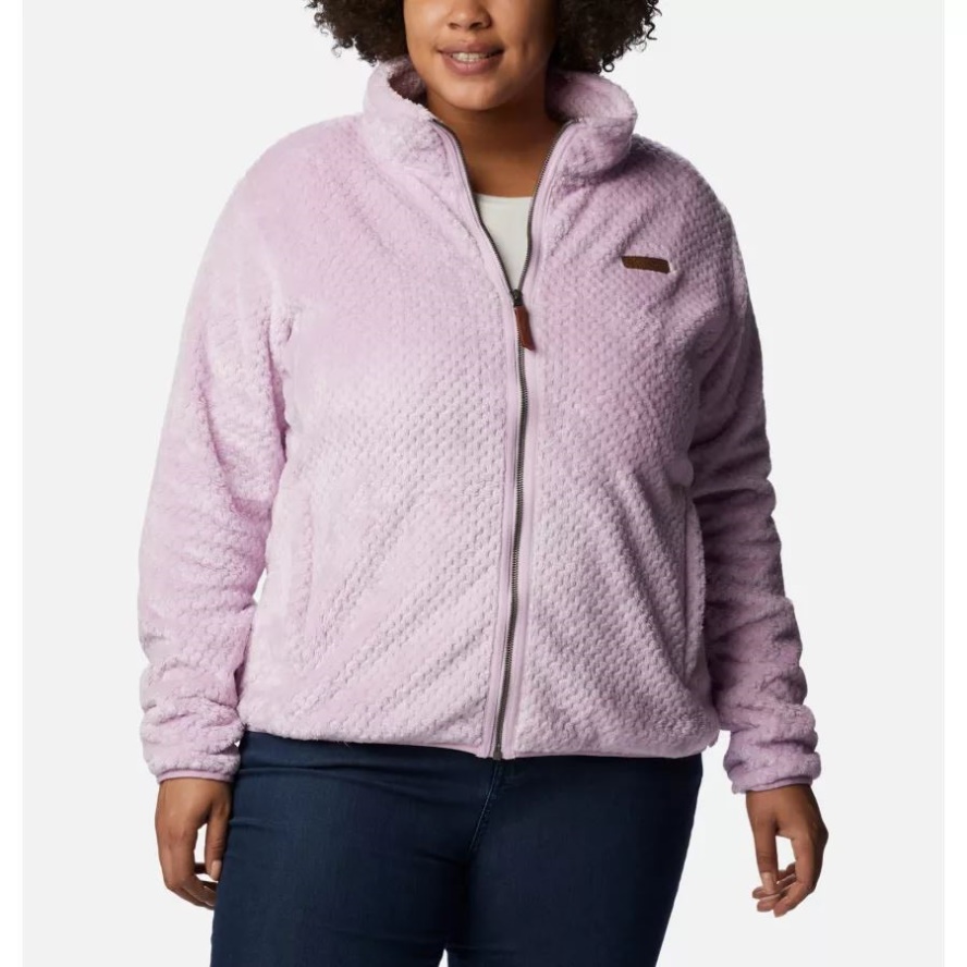 Columbia Sale Aura Women's Fire Side II Plush Full Zip Fleece Plus Size