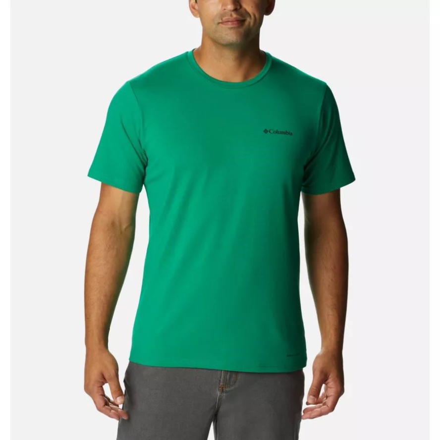 Columbia Sale Bamboo Forest Men's Sun Trek Short Sleeve T-Shirt