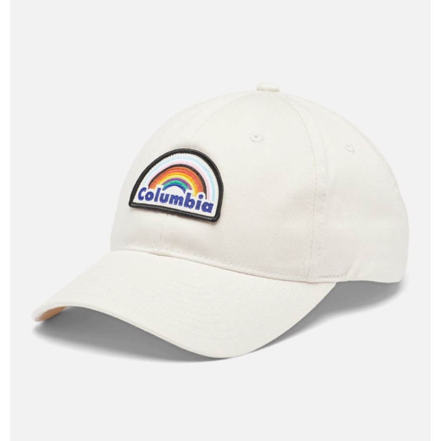 Columbia Sale Baxter Falls Dad Cap Chalk Pride Rainbow Brand