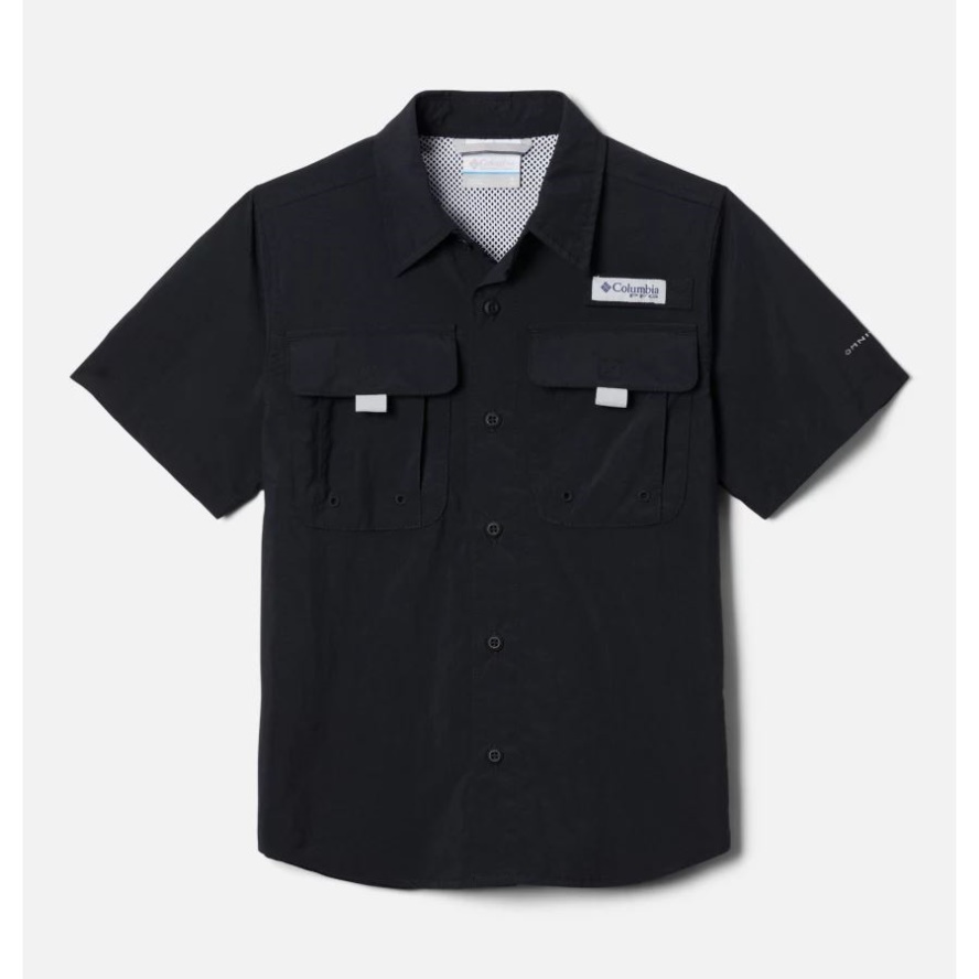 Columbia Sale Black Boys' PFG Bahama Short Sleeve Shirt
