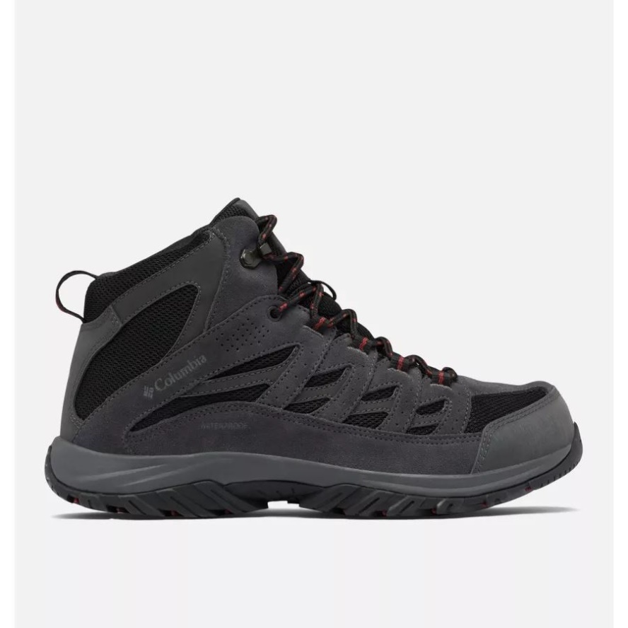 Columbia Sale Black/Charcoal Men's Crestwood Mid Waterproof Hiking Boot