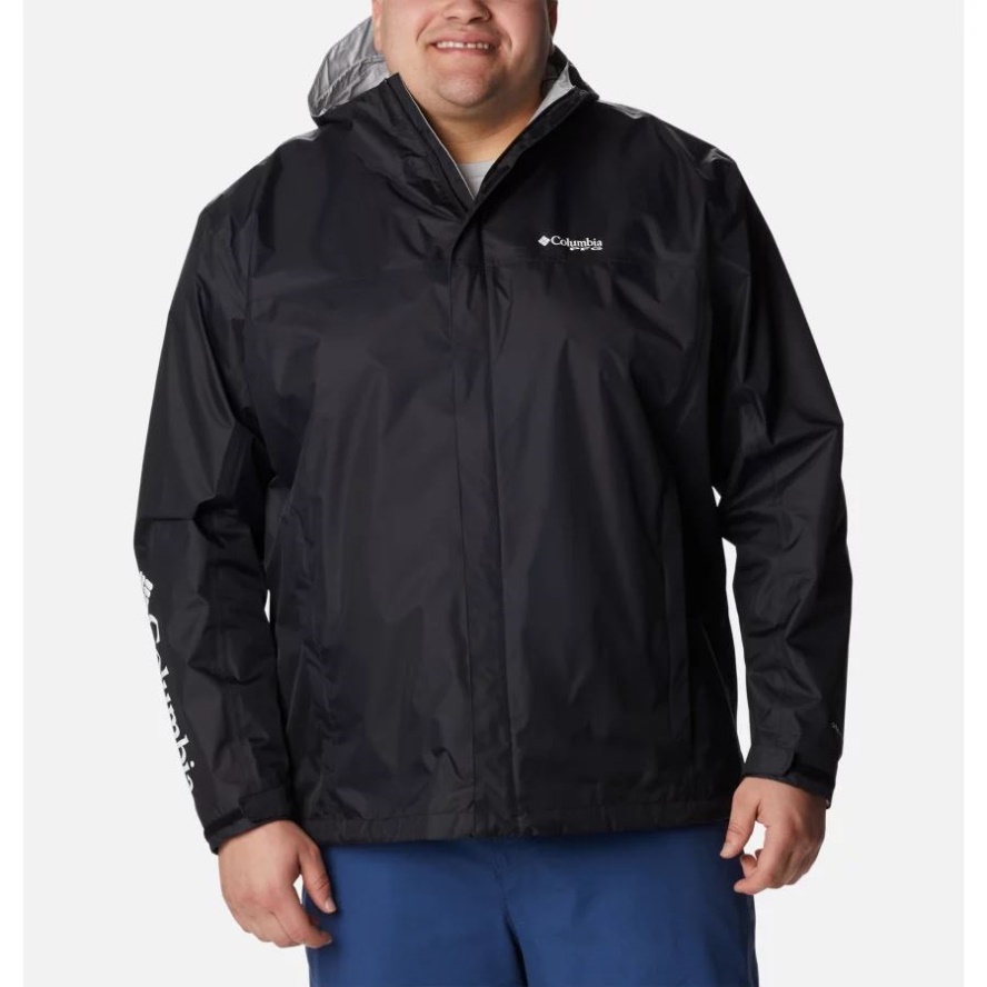 Columbia Sale Black/Cool Grey Men's PFG Storm Jacket Big
