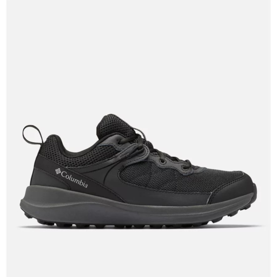 Columbia Sale Black/Dark Grey Youth Trailstorm Walking Shoe