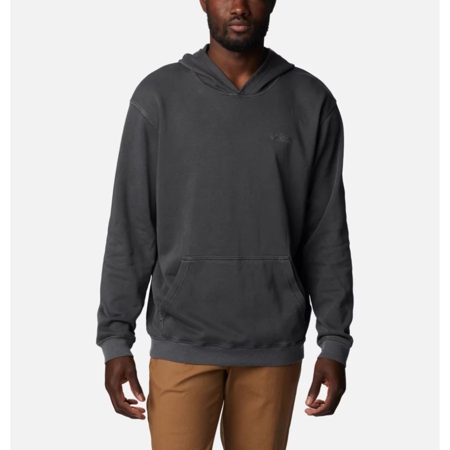 Columbia Sale Black Men's Columbia Sale Lodge French Terry Novelty Hoodie
