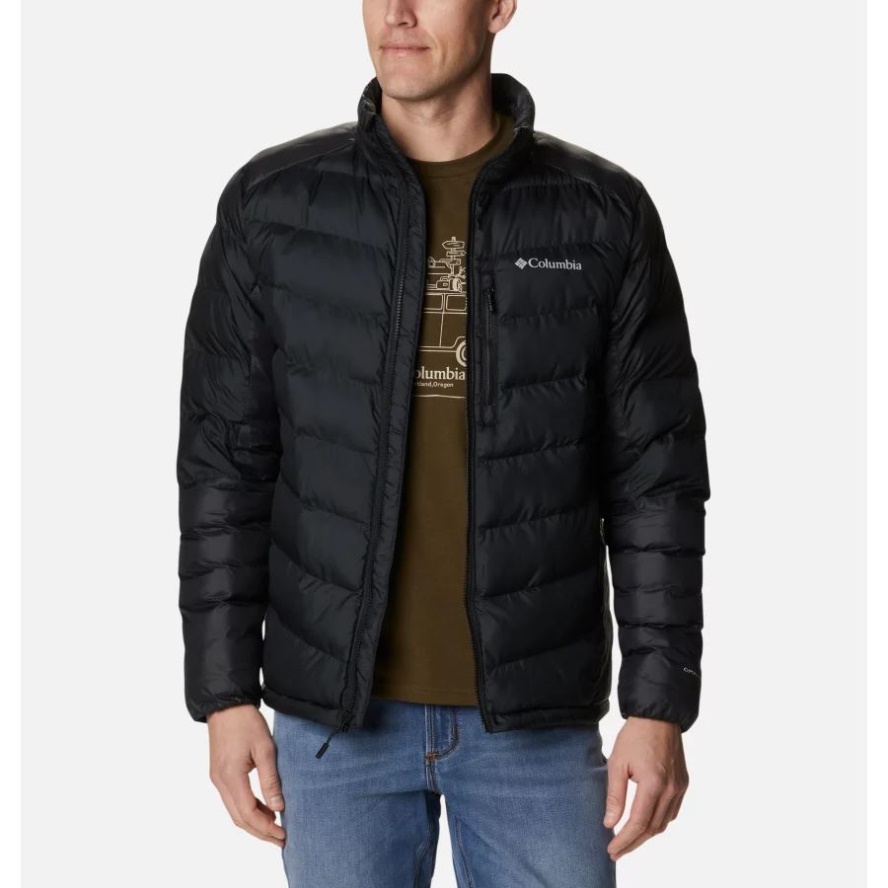Columbia Sale Black Men's Labyrinth Loop Omni-Heat Infinity Insulated Jacket