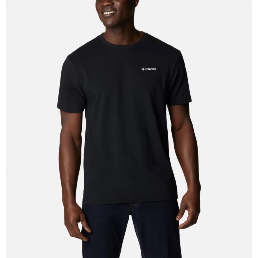 Columbia Sale Black Men's North Cascades T-Shirt