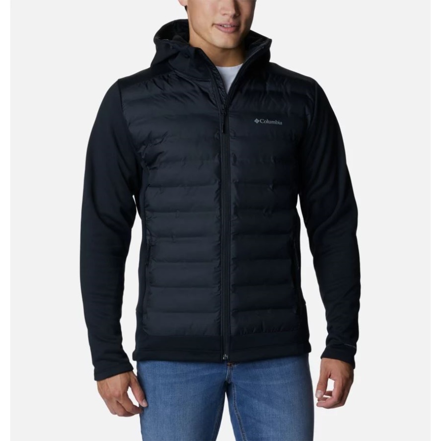 Columbia Sale Black Men's Out-Shield Insulated Full Zip Hoodie