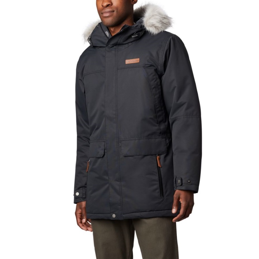 Columbia Sale Black Men's South Canyon Long Down Parka