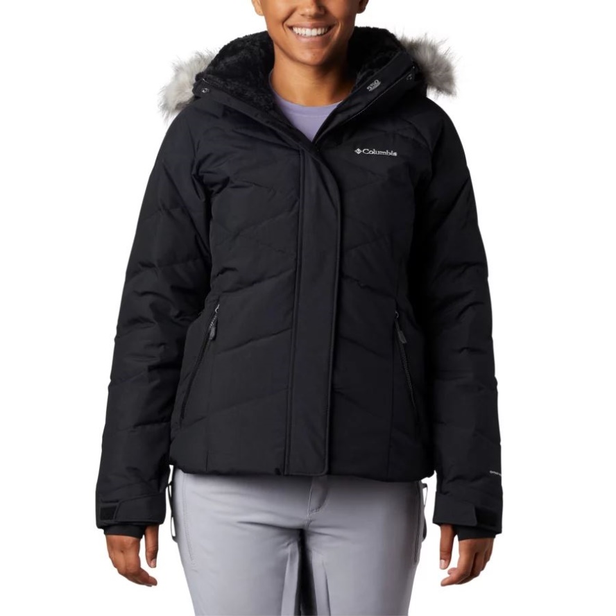 Columbia Sale Black Metallic Women's Lay D Down II Waterproof Down Ski Jacket