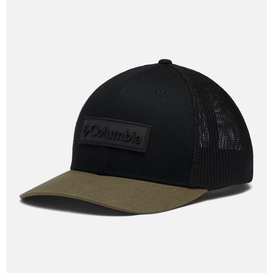 Columbia Sale Black/Olive Green Columbia Sale Mesh Ball Cap