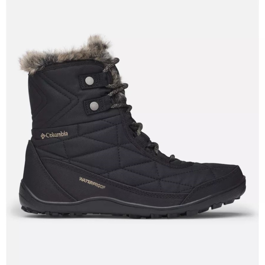 Columbia Sale Black/Pebble Women's Minx Shorty III Boot Wide
