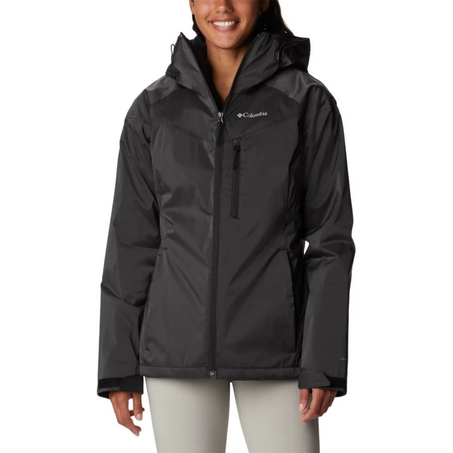 Columbia Sale Black Sheen Women's Oak Ridge Interchange Jacket