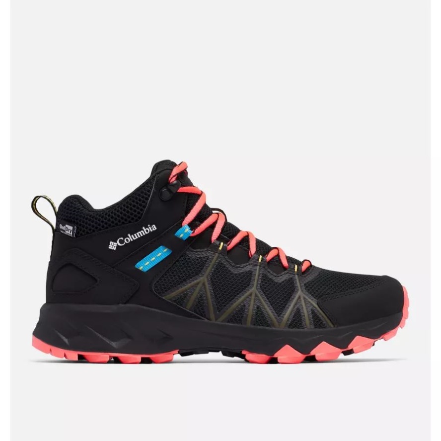 Columbia Sale Black/White Women's Peakfreak II Mid OutDry Boot
