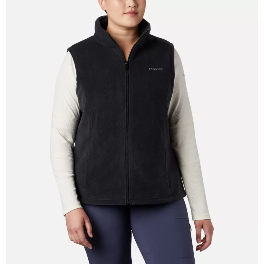 Columbia Sale Black Women's Benton Springs Vest Plus Size