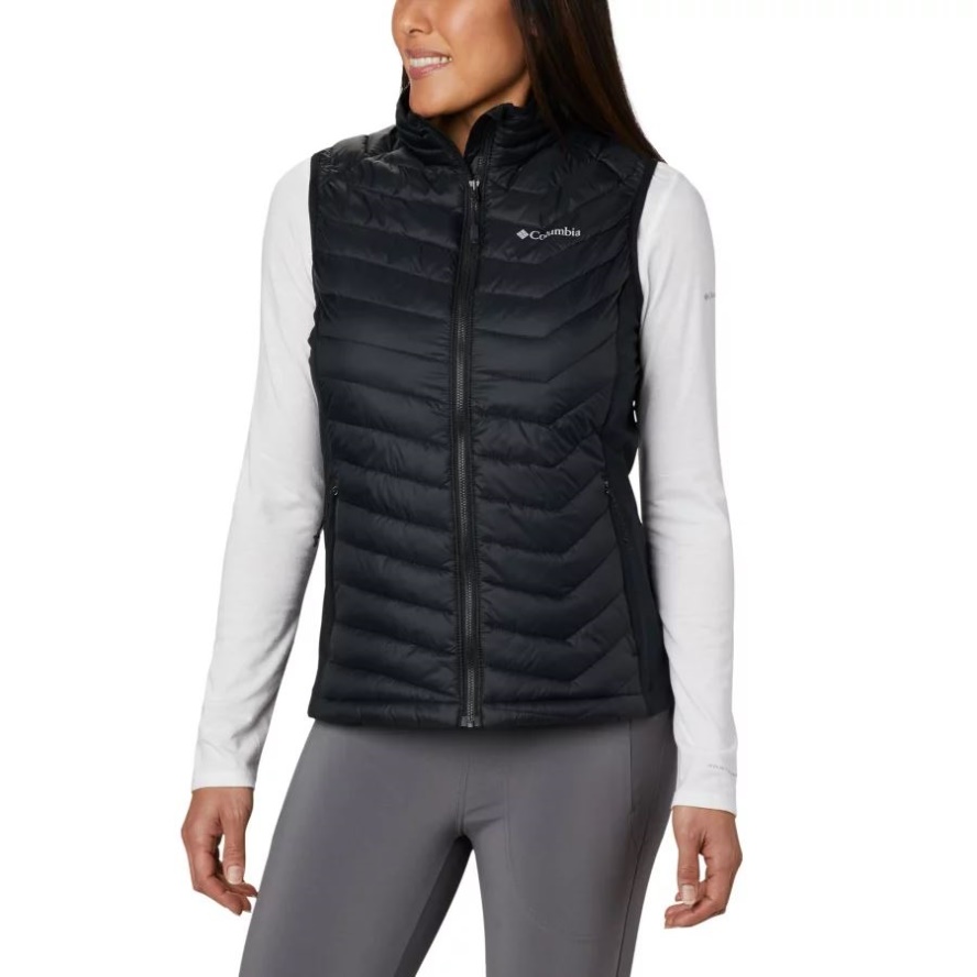 Columbia Sale Black Women's Powder Pass Vest