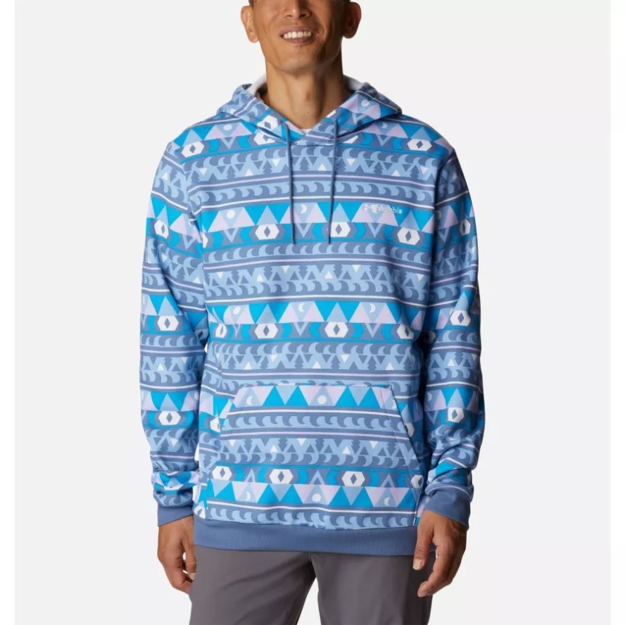 Columbia Sale Bluestone Camp Blanket Men's Columbia Sale Logo Printed Hoodie