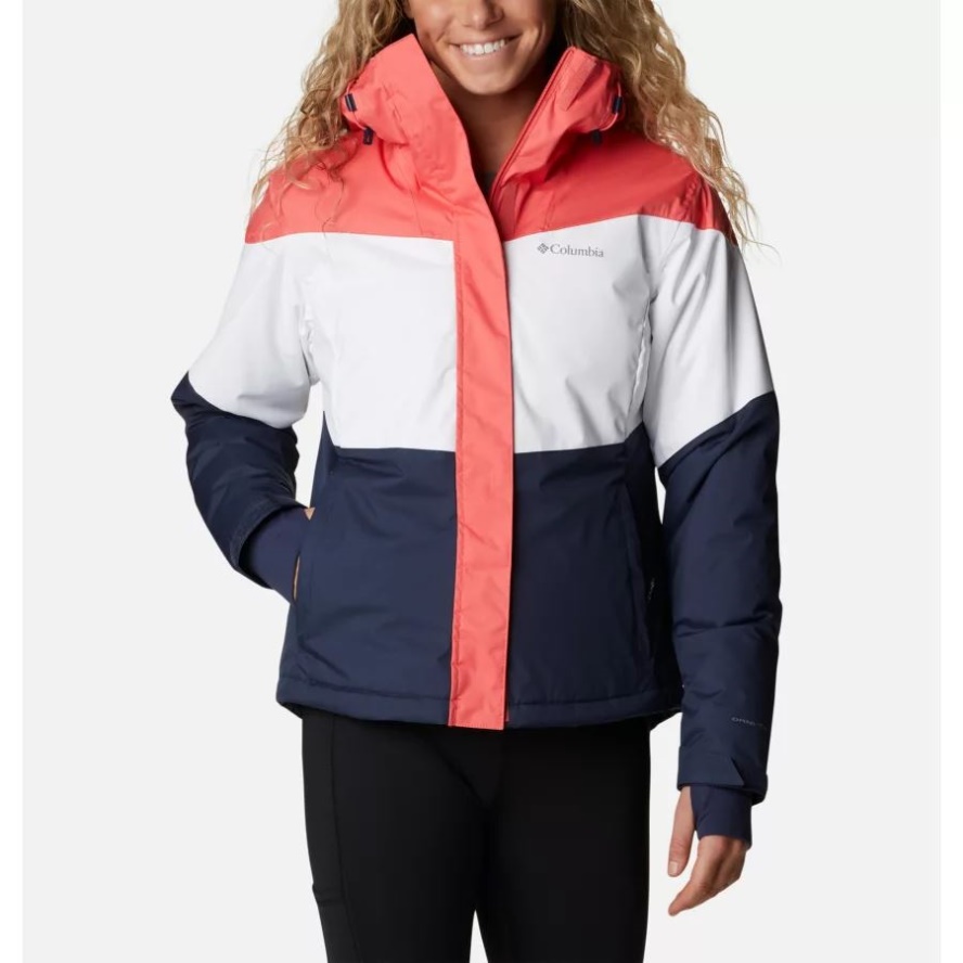 Columbia Sale Blush Pink/White/Nocturnal Women's Tipton Peak II Insulated Jacket