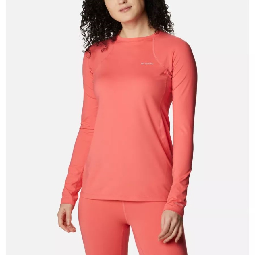 Columbia Sale Blush Pink Women's Omni-Heat Midweight Baselayer Crew