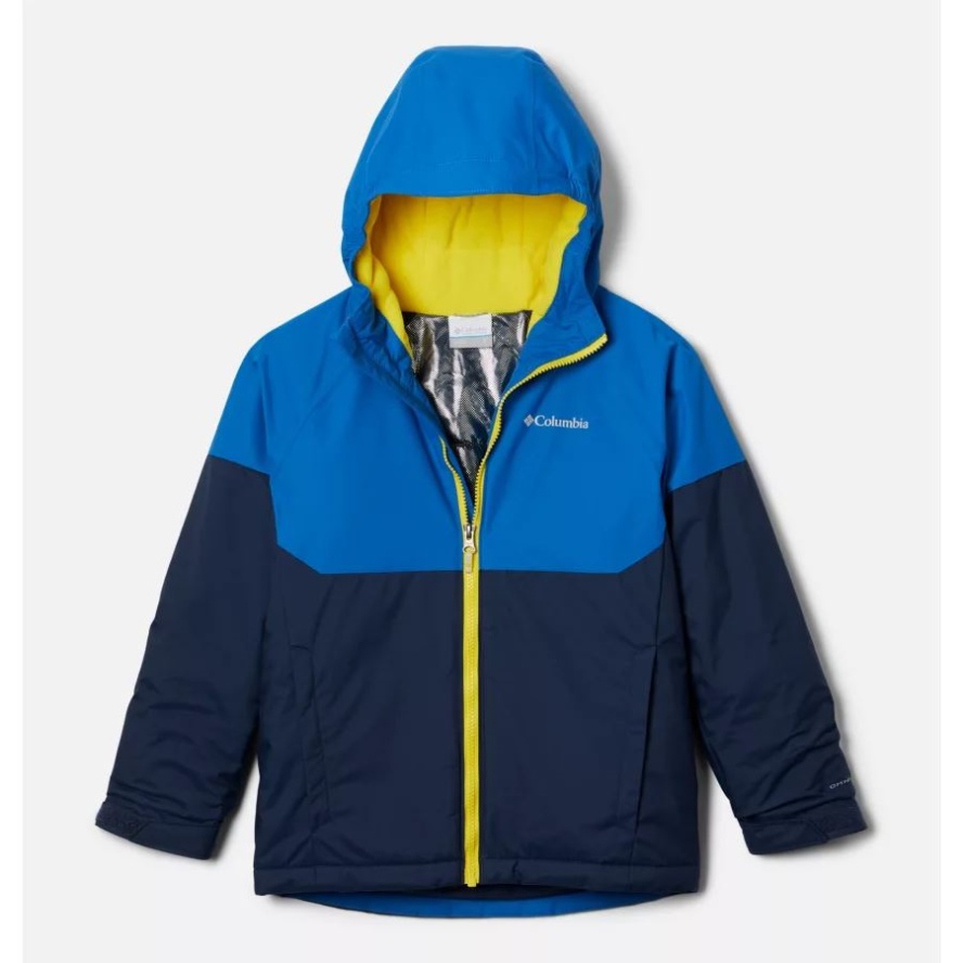 Columbia Sale Boys' Alpine Action II Jacket Collegiate Navy Heather/Bright Indigo