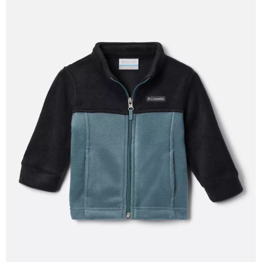 Columbia Sale Boys' Infant Steens Mountain II Fleece Jacket Metal/Black