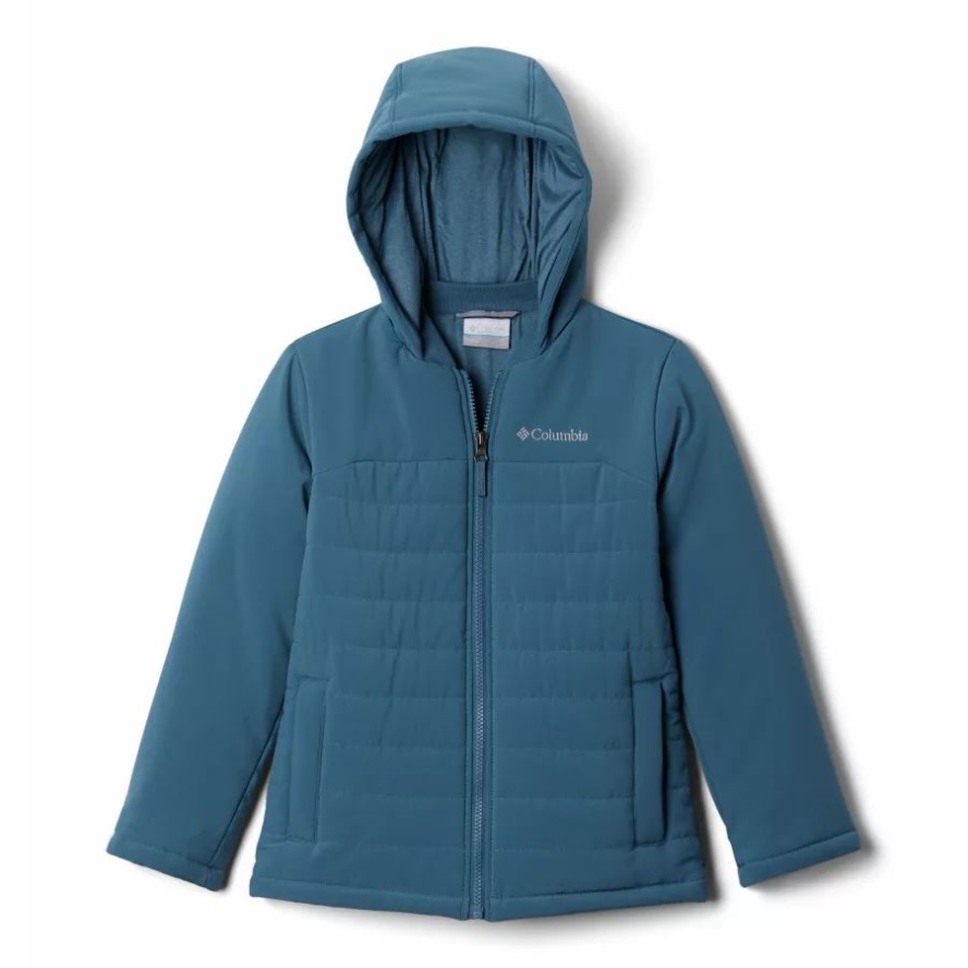 Columbia Sale Boys' Outdoor Bound 4-Way Stretch Jacket Blue Heron