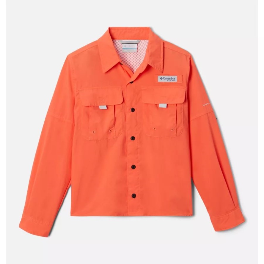 Columbia Sale Boys' PFG Bahama Long Sleeve Shirt Skyler