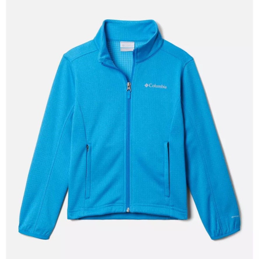 Columbia Sale Boys' Park View Full Zip Fleece Jacket Compass Blue Heather