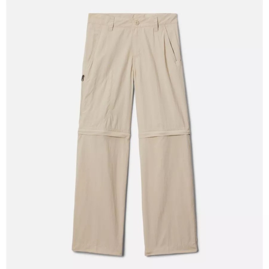 Columbia Sale Boys' Silver Ridge IV Convertible Pants Ancient Fossil