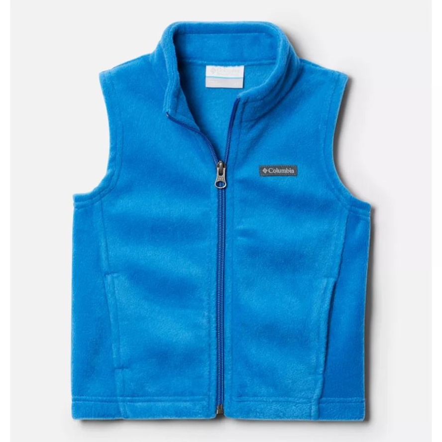 Columbia Sale Boys' Toddler Steens Mountain Fleece Vest Bright Indigo