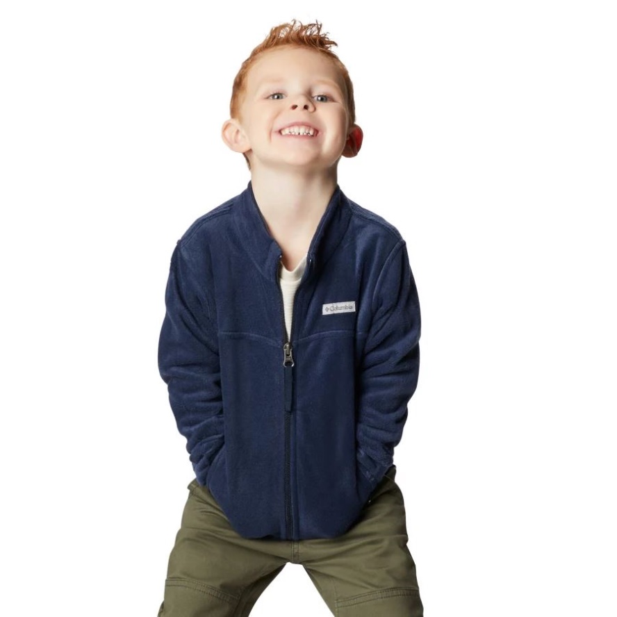Columbia Sale Boys' Toddler Steens Mountain II Fleece Jacket Collegiate Navy