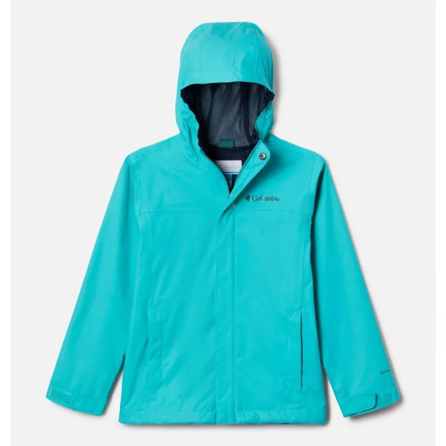 Columbia Sale Boys' Watertight Jacket Bright Aqua