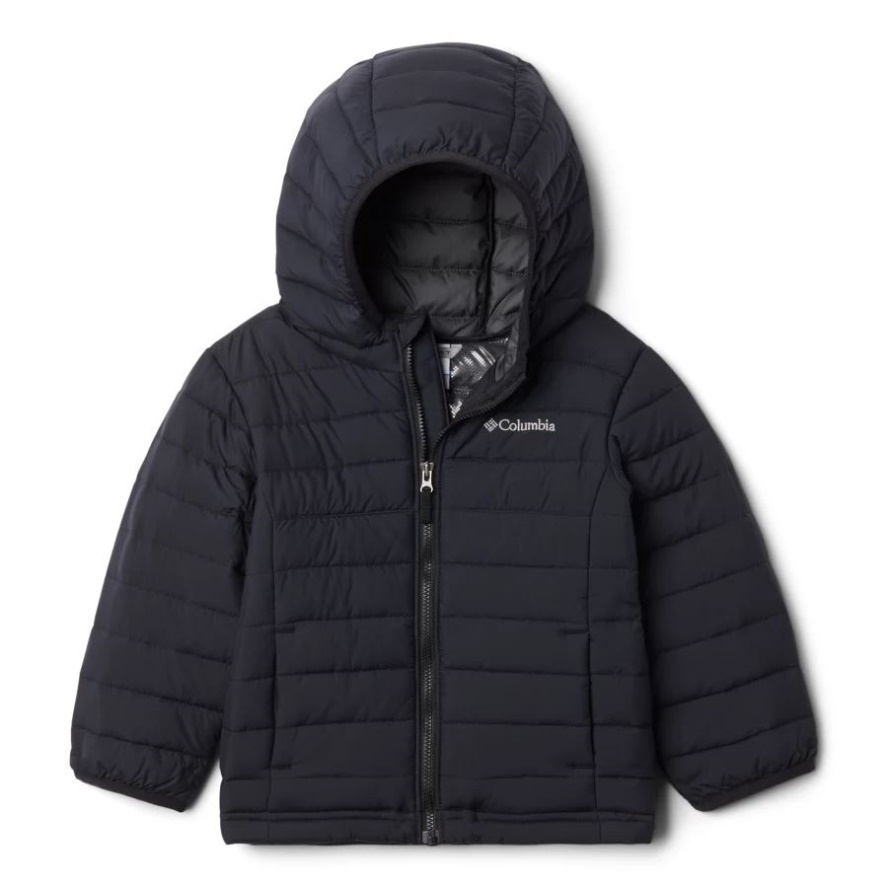 Columbia Sale Brand Black Boys' Toddler Powder Lite Hooded Jacket