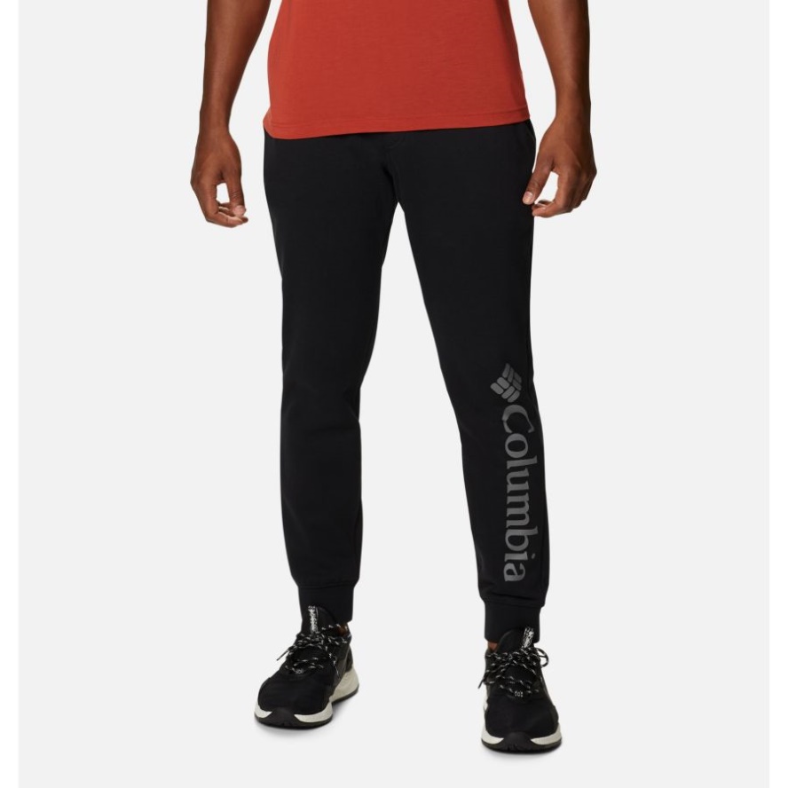 Columbia Sale Brand Black/City Grey Men's CSC Logo Fleece Jogger II