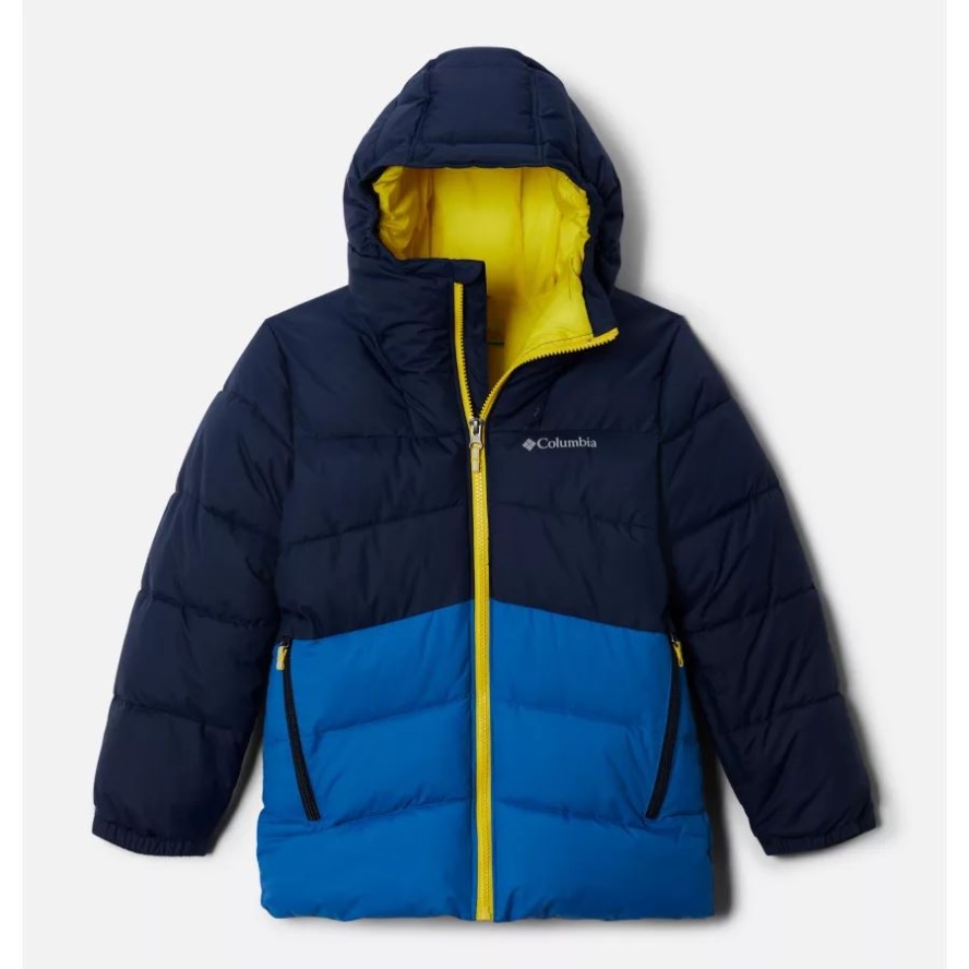 Columbia Sale Brand Boys' Arctic Blast Jacket Collegiate Navy/Bright Indigo