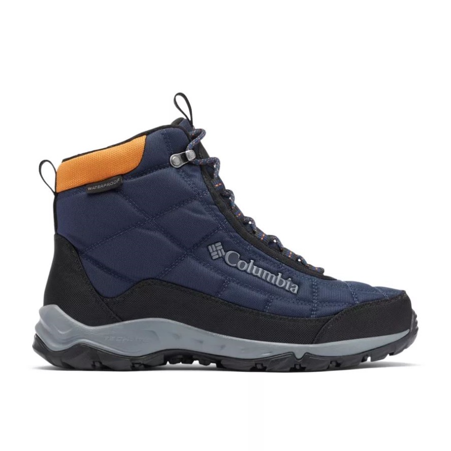 Columbia Sale Brand Collegiate Navy/Bright Copper Men's Firecamp Boot