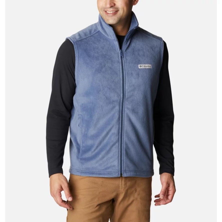 Columbia Sale Brand Dark Mountain Men's Steens Mountain Fleece Vest