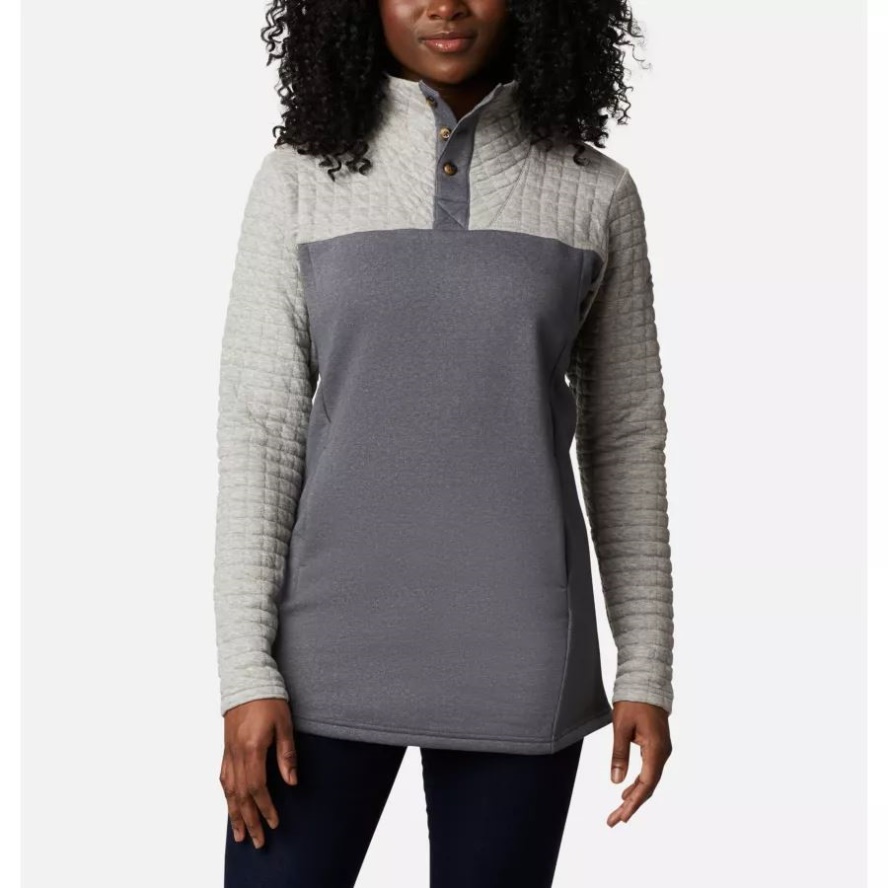 Columbia Sale Brand Grey Ash Heather Women's Sunday Summit II Tunic