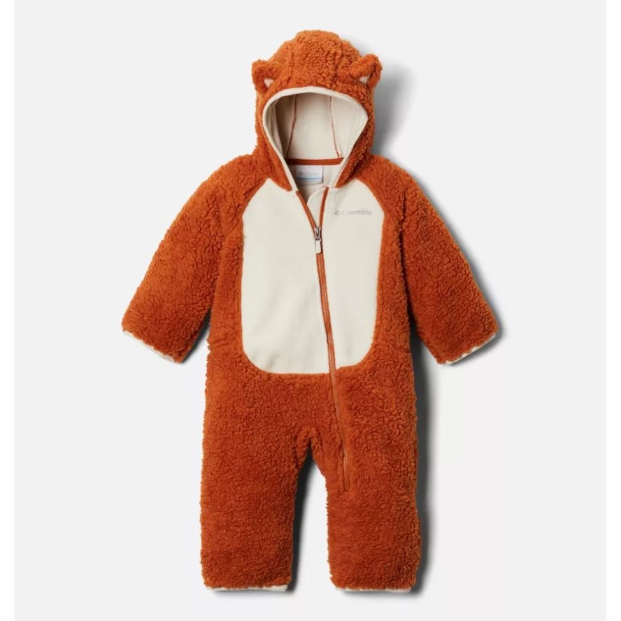 Columbia Sale Brand Infant Foxy Baby Sherpa Bunting Warm Copper/Chalk