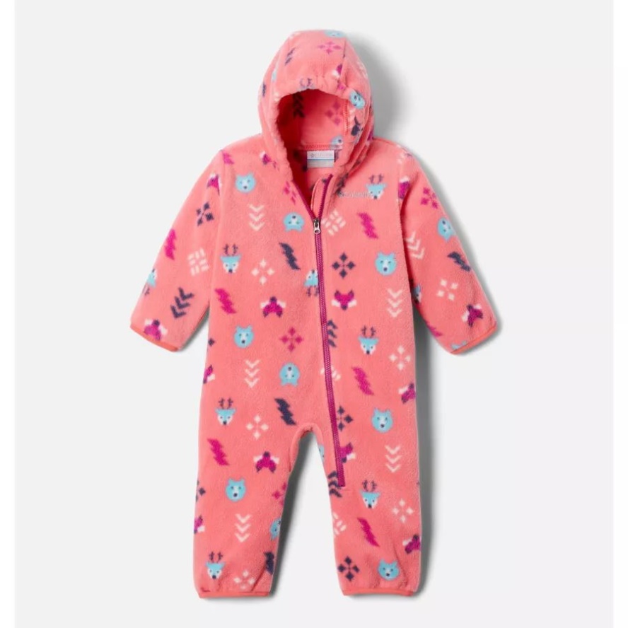 Columbia Sale Brand Infant Snowtop II Bunting Blush Pink Woodlands