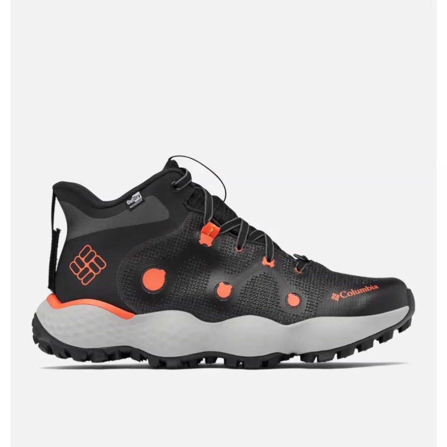Columbia Sale Brand Men's Escape Thrive Endure Shoe Dark Grey/Red Quartz