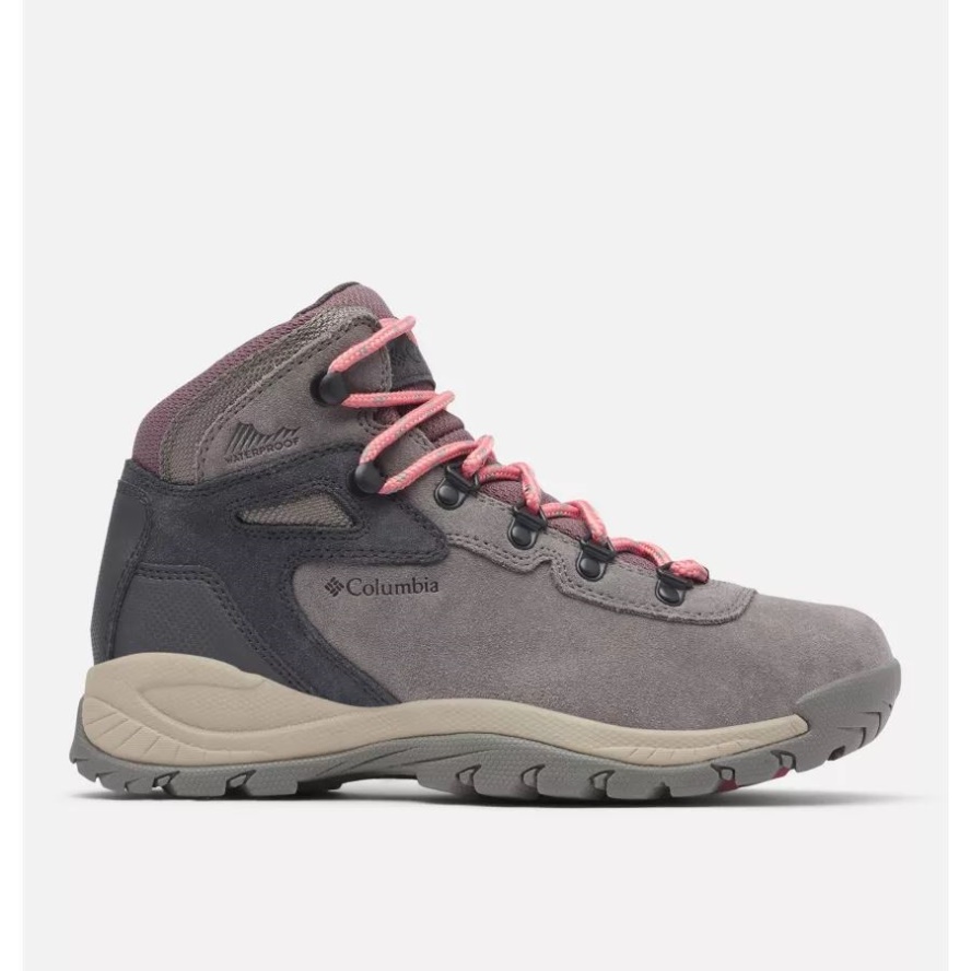 Columbia Sale Brand Women's Newton Ridge Plus Waterproof Amped Hiking Boot Stratus/Canyon Rose
