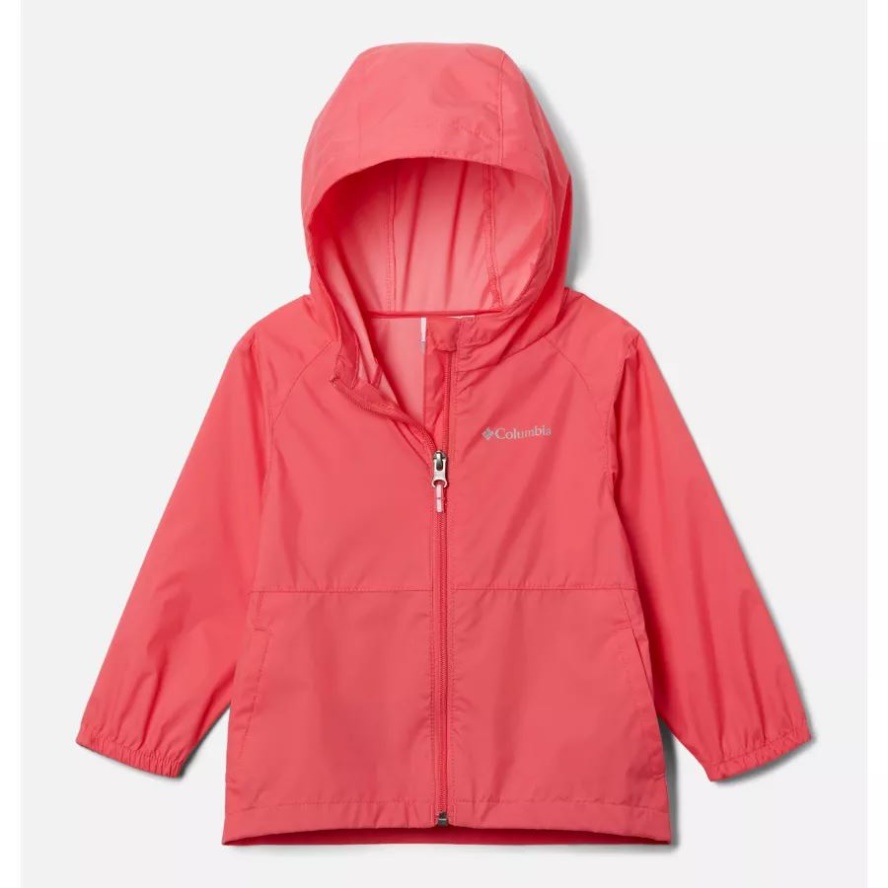 Columbia Sale Bright Geranium Girls' Toddler Switchback II Rain Jacket