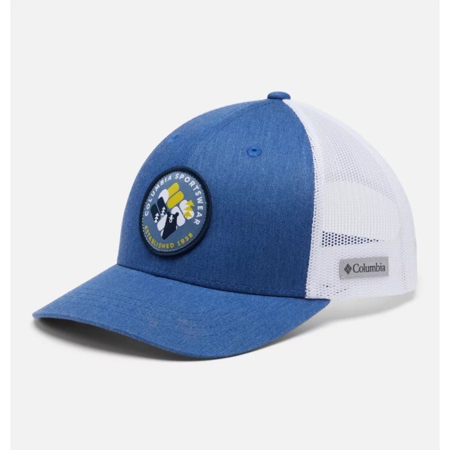 Columbia Sale Bright Indigo/Circle Patch Youth Columbia Sale Snap Back Cap